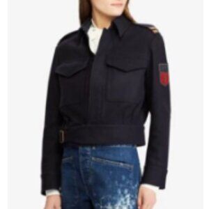 Rare Ralph Lauren Blue Label Wool Crop Jacket (M)